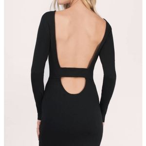 Tobi Black Bodycon Dress sz Small